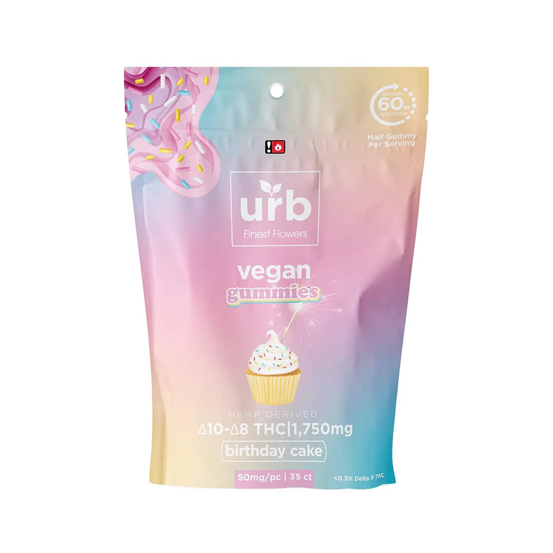 URB — FINEST FLOWERS D8/D10 1750mg VEGAN GUMMIES
