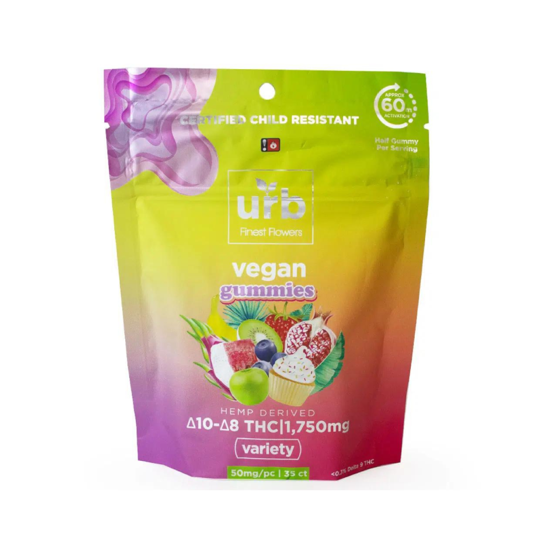 URB — FINEST FLOWERS D8/D10 1750mg VEGAN GUMMIES