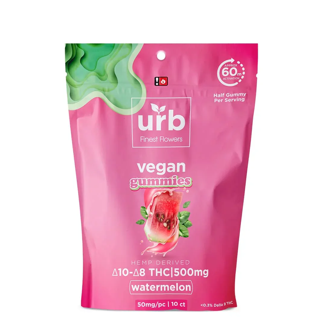 URB — FINEST FLOWERS D8/D10 500mg VEGAN GUMMIES