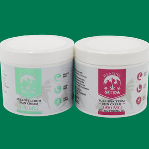 Healing Nation CBD Pain Cream Tub