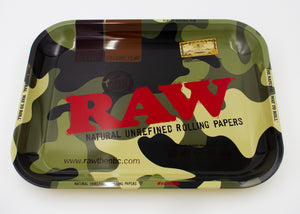 RAW Large Camo Rolling Tray